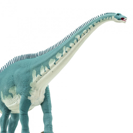 dinosaurus Diplodocus junior 47 cm rubber grijs/wit