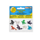 mini-figuren Good Luck fantasie 2 cm rubber 8 stuks