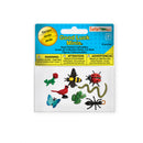 mini-figuren Good Luck tuin 2 cm rubber 8 stuks