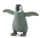 mini-figuren Kaiserpinguin 2,5 cm rubber grijs192 stuks