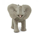 wilde dieren Afrikaanse olifant kalf junior 3,5 cm grijs