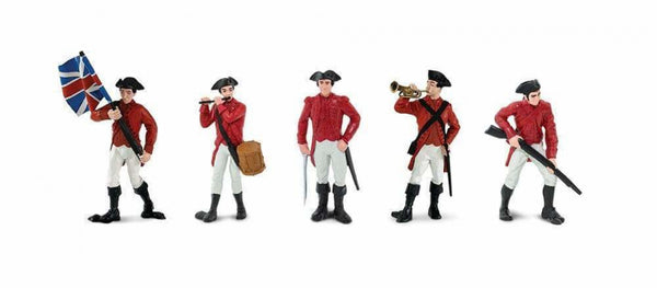 speelset Revolutionary War British army Toob 5-delig