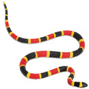 speeldier koraalslang 27,5 cm rood/geel/groen