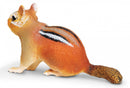 speeldier chipmunkbaby 18 cm bruin