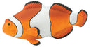 speeldier clownvis 12 cm wit/oranje