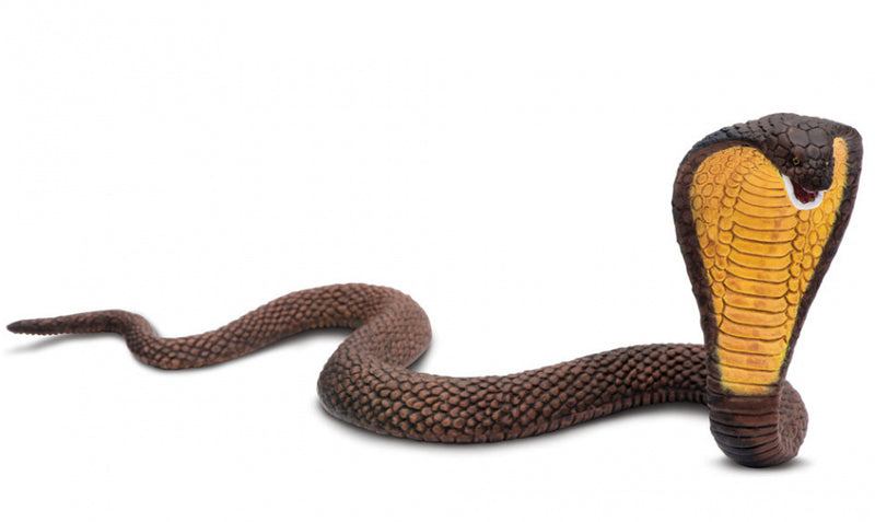 speeldier cobra junior 15,5 x 6,5 cm bruin