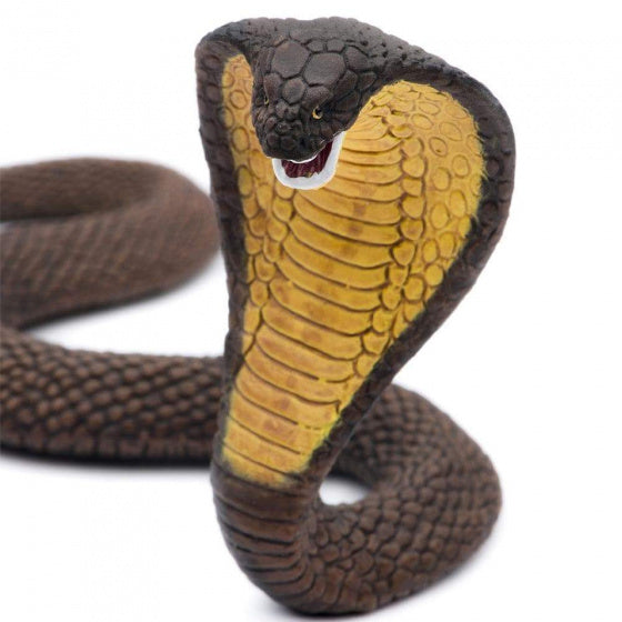 speeldier cobra junior 15 cm bruin/geel