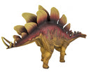 speeldier stegosaurus junior 17 cm geel/bruin