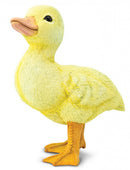 speeldier eendenkuiken 11,5 cm geel/oranje