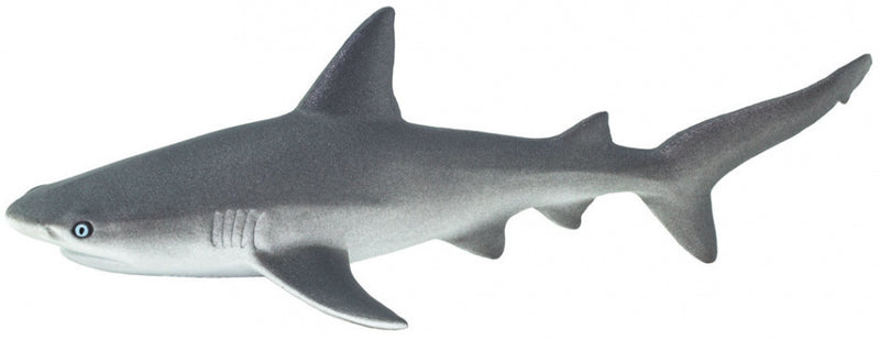 speeldier rifhaai junior 15,8 x 4 cm grijs