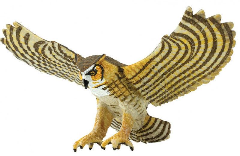 speeldier grote dwergooruil bruin/geel