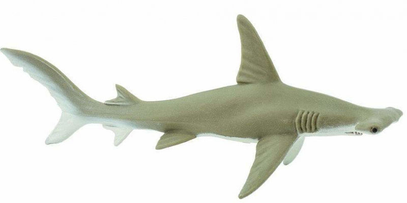 speeldier hamerhaai junior 16,5 x 5 cm grijs