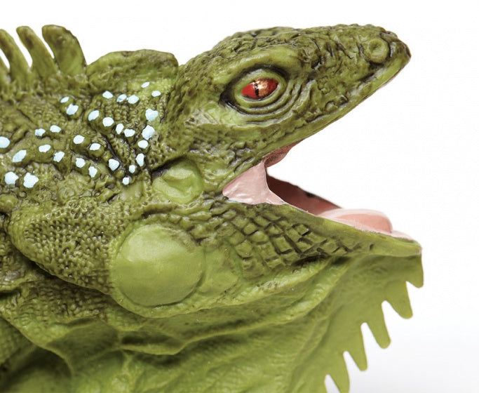 speeldier leguaan 28 cm groen