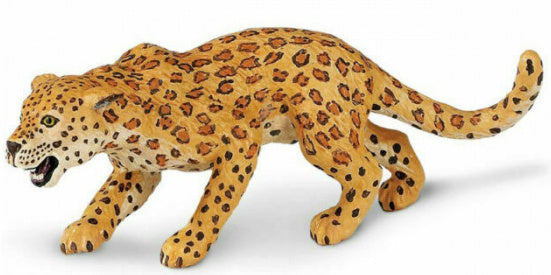 speeldier luipaard junior 12,5 x 5 cm bruin