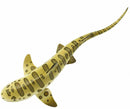 speeldier luipaardhaai junior 14 x 3 cm groen/geel