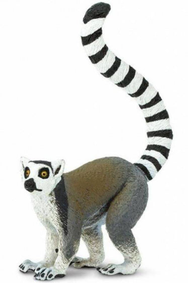 speeldier maki junior 14 x 9 cm grijs/zwart/wit