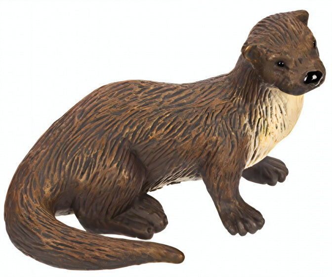 speeldier otter junior 7,5 x 4 cm bruin/donkerbruin