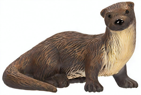 speeldier otter junior 7,5 x 4 cm bruin/donkerbruin