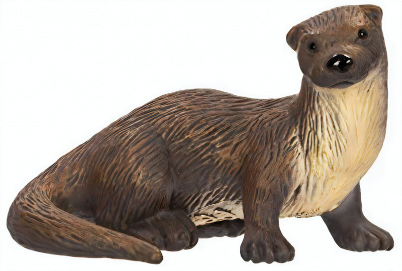 speeldier otter junior 7,5 x 4 cm bruin/donkerbruin