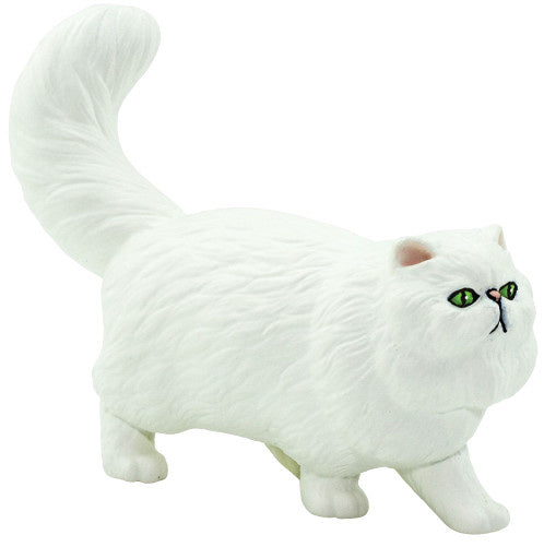 speeldier Perzische kat junior 7 cm wit