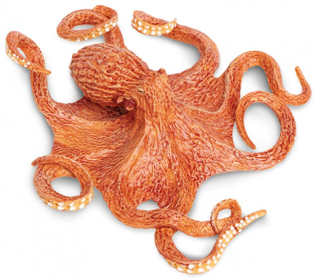 speeldier reuzekraken inktvis 20 cm oranje
