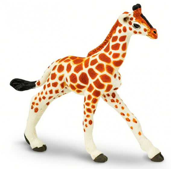 speeldier Somalische giraffekalf 9,5 cm bruin/wit