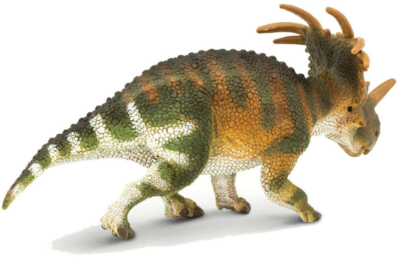 speeldier Styracosaurus junior 18,5 cm bruin