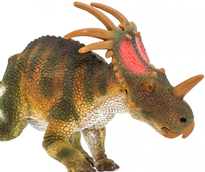 speeldier Styracosaurus junior 18,5 cm bruin