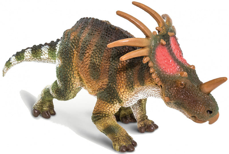 speeldier Styracosaurus junior 18,5 cm bruin
