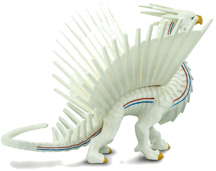 speeldier vrijheidsdraak junior 18,4 cm wit