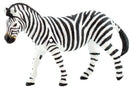 speeldier zebra junior 12 x 6,2 cm rubber zwart/wit