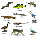 speeldieren Grote Meren 3-9,5 cm 10 stuks