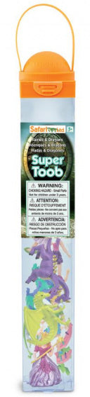 speelfiguren draken en feeën 3-5 cm 12 stuks