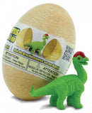 speelfigurenset Baby Dino junior 9 cm groen/bruin 8-delig