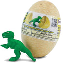 speelfigurenset Baby Dino junior 9 cm groen/bruin 8-delig
