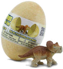 speelfigurenset Baby Dino junior 9 cm groen/bruin 8-delig