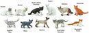 speelfigurenset Domestic Cats junior 11-delig