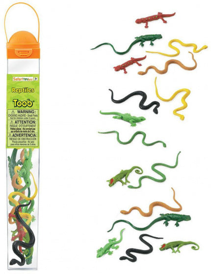 speelfigurenset Reptiles junior 16-delig
