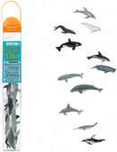 speelfigurenset Whales & Dolphins junior 11-delig