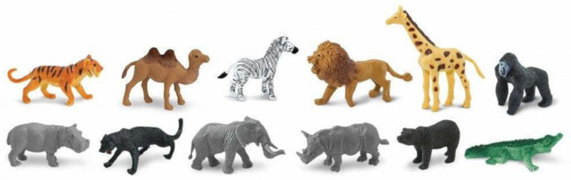 speelfigurenset Wild junior 12-delig