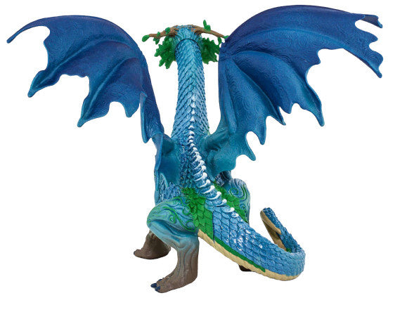speelfiguur aarde-draak junior 13,7 cm blauw