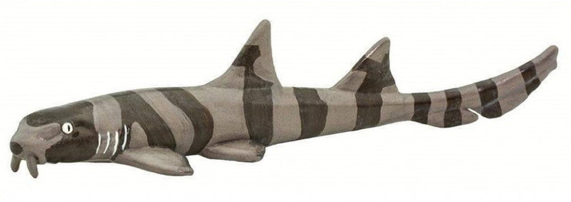 speelfiguur Bamboehaai junior 13 x 4,5 x 3 cm bruin