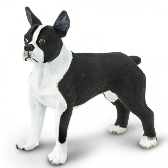 speeldier Boston terrier 5,25 cm zwart/wit