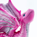 speelfiguur draak junior 7 x 6 x 7,5 cm roze