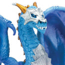 speelfiguur draak junior 9 x 15,5 cm blauw