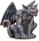 speelfiguur Gargoyle jongens 9 cm zilver/brons