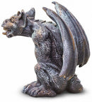 speelfiguur Gargoyle jongens 9 cm zilver/brons