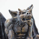 speelfiguur Gargoyle jongens 9 cm zilver/brons