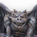 speelfiguur Gargoyle jongens 9 cm zilver/brons