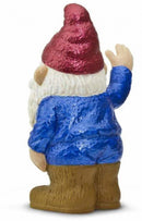 speelfiguur Gnorman the Gnome junior 6,4 cm blauw/rood